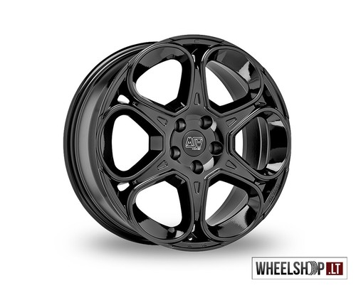 Msw gloss black - black, 5x114.3